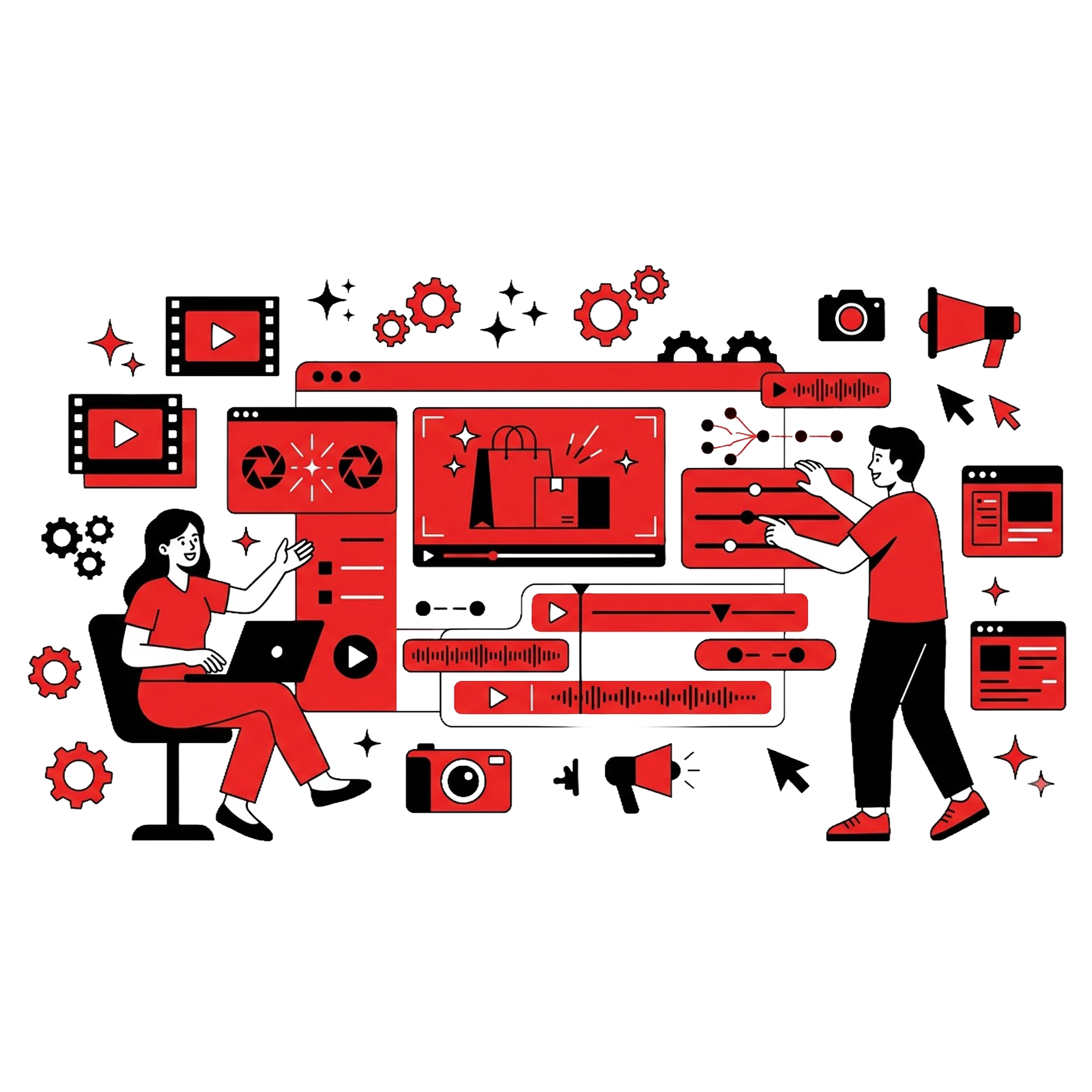 AI VIDEO visual