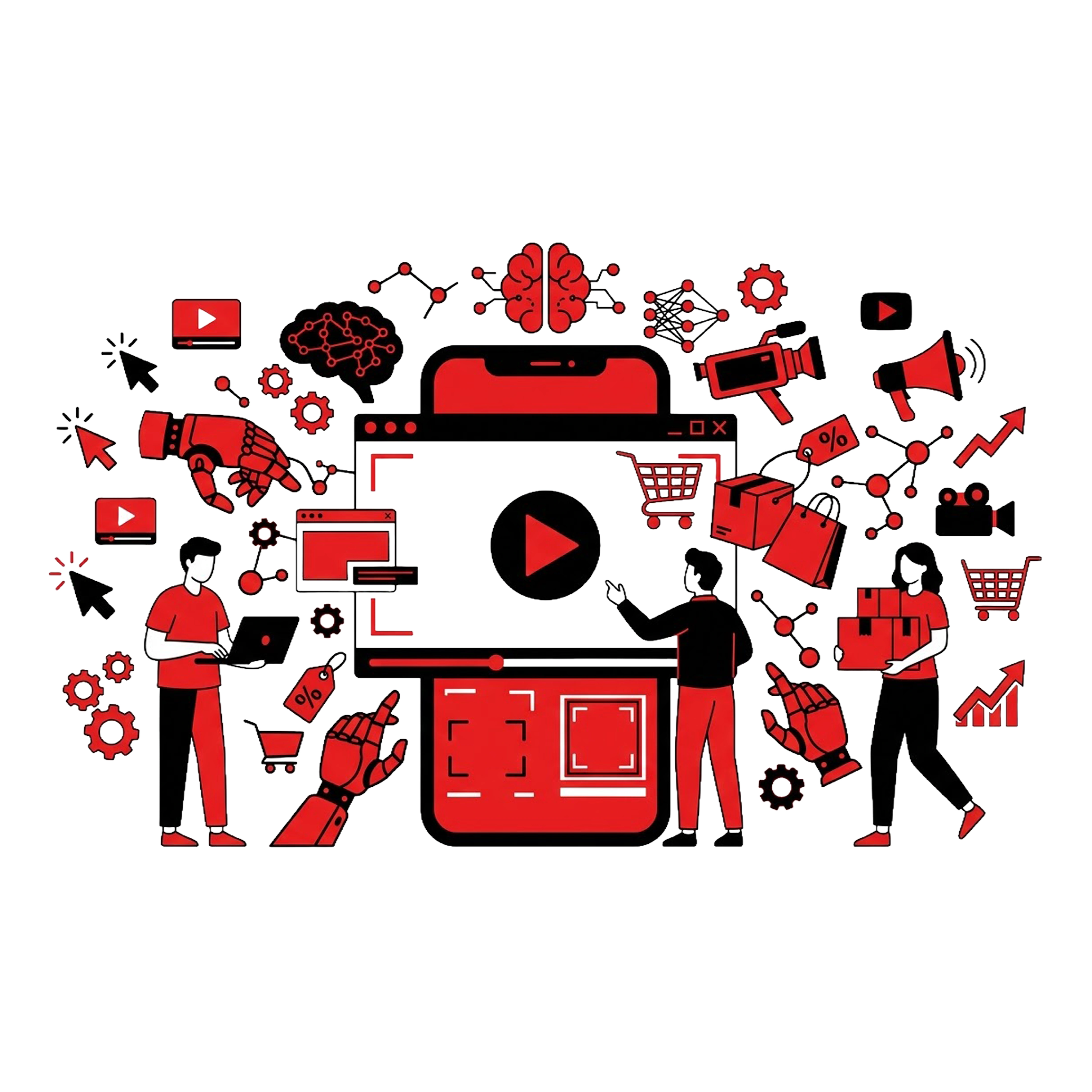 AI Ecommerce Video visual