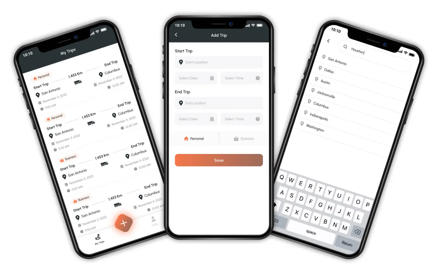 Mileage App - Portfolio project