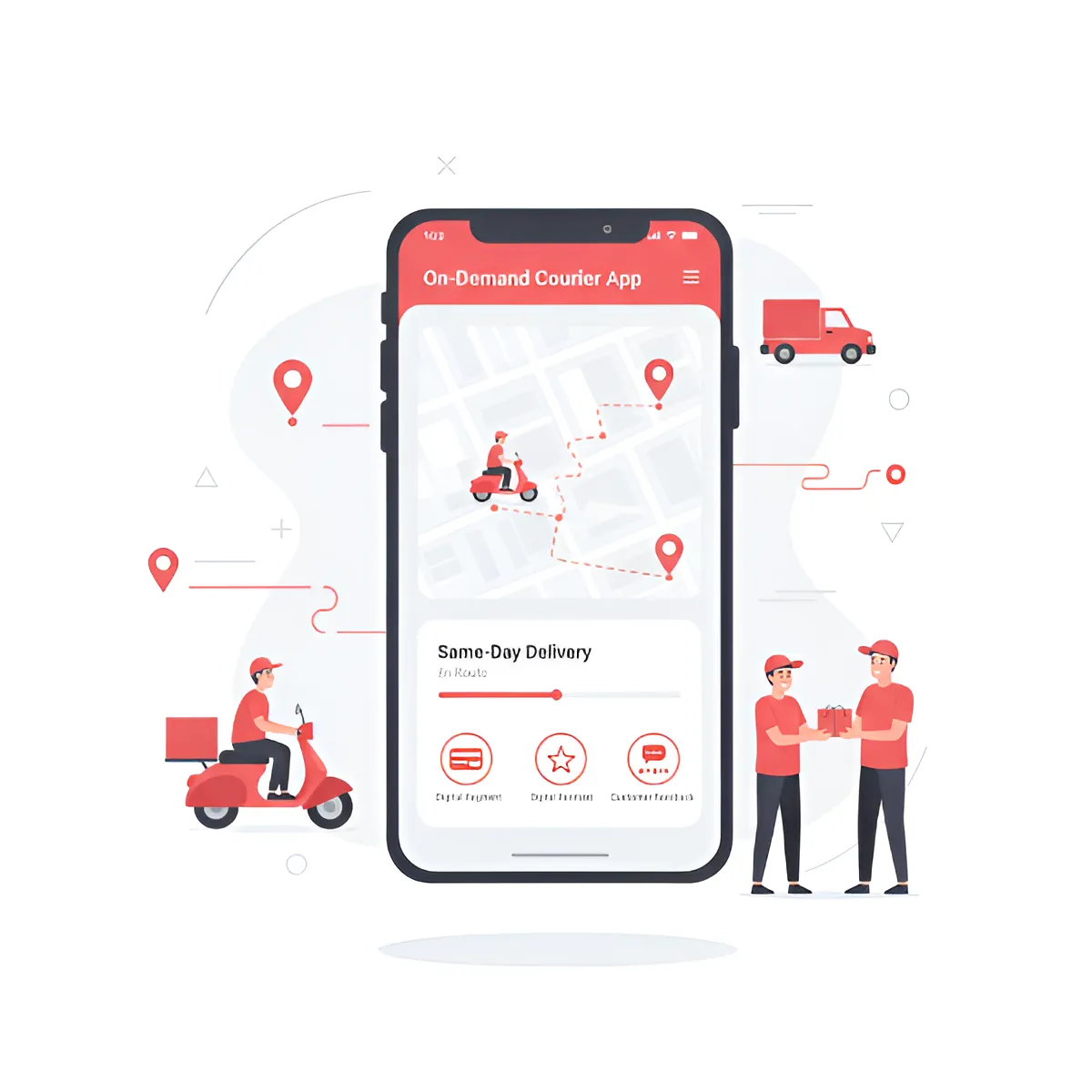 On-Demand Courier App