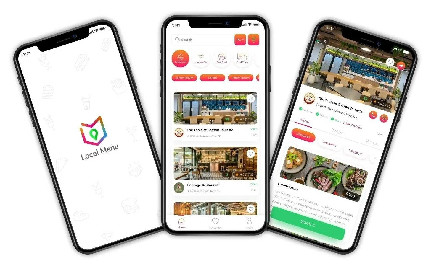 Restaurant Review App – project