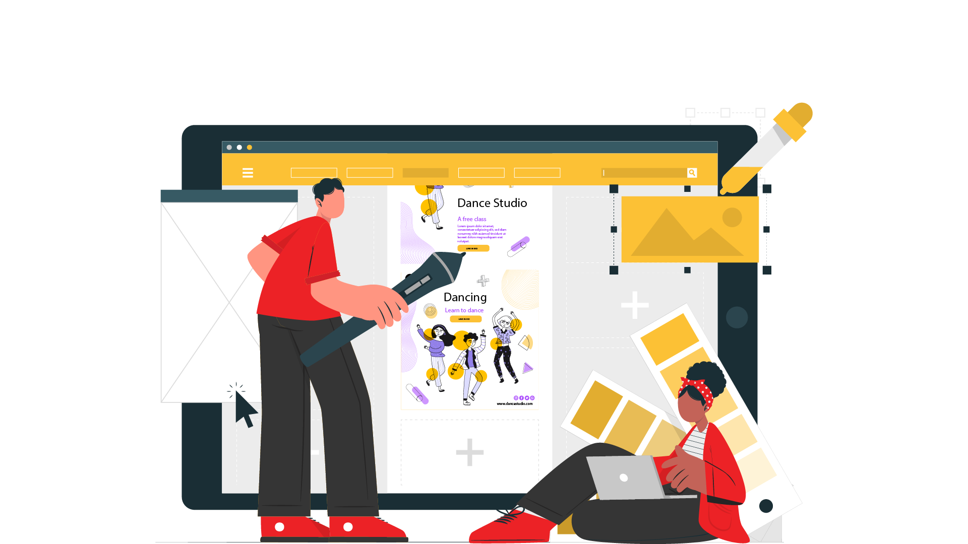 Social Media Design visual