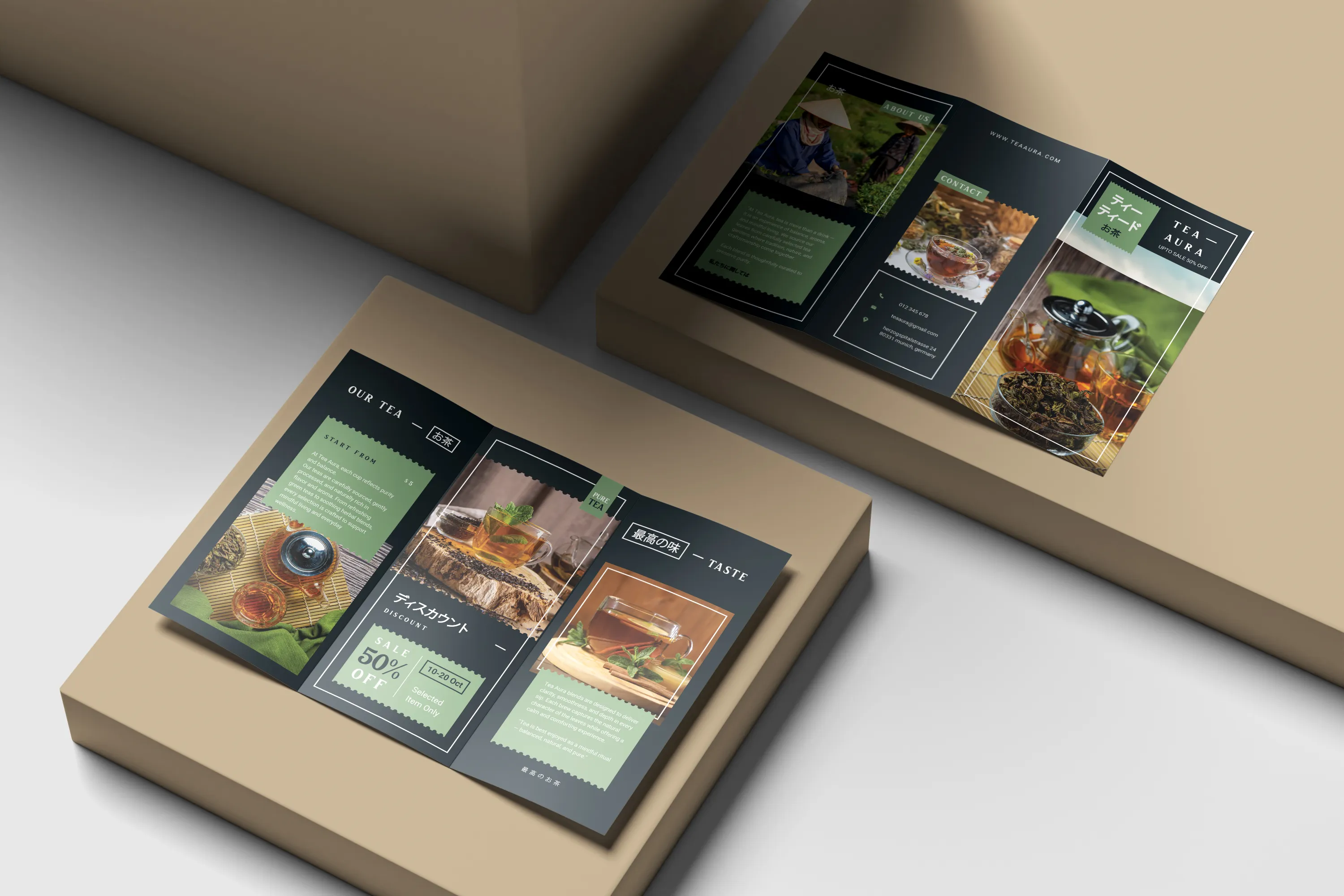 Tea Aura - Brochure Design – project